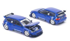 PANDEM Civic EG6 v1.5 Metallic Blue 1/64