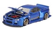 NISSAN Skyline GT-R (R34) Kaido Works (V2 Aero) Shinjuku V2 1999 1/64