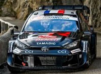 TOYOTA GR Yaris Rally1 N°17 TOYOTA GAZOO Racing WRT 1er Rallye Monte Carlo 2025 S. Ogier - V. Landais