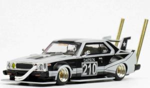 SKYLINE C210 Bosozoku style Matt Black 1/64