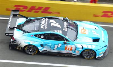 FORD Mustang GT3 N°77 24H Le Mans 2024 B. Barker - R. Hardwick - Z. Robichon