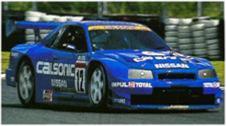 NISSAN Skyline GT-R n°12 CALSONIC GT500 JGTC 1999 K. Hoshino - M. Kageyama