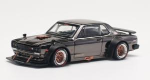 SKYLINE GT-R V8 drift (Hakosuka) Dark Chrome 1/64