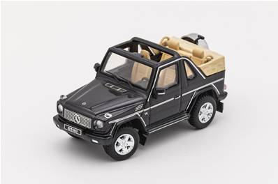 MERCEDES-BENZ G500 Cabriolet - Black LHD (avec accessoires) 1/64