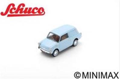 AUTOBIANCHI Bianchina Furgoncino 1957 Bleu 1/18