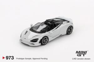 MCLAREN 750S Spider Cirrus Grey 2024 1/64