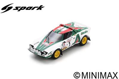 LANCIA Stratos HF N°1 Vainqueur Tour de Corse - Rallye de France 1976 S. Munari - S. Maiga