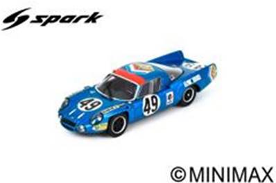 ALPINE A210 N°49 24H Le Mans 1969 J. Foucteau - P. Compain