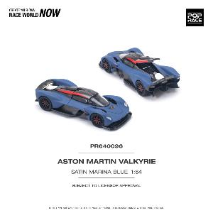 ASTON MARTIN Valkyrie Satin Marina Blue 1/64