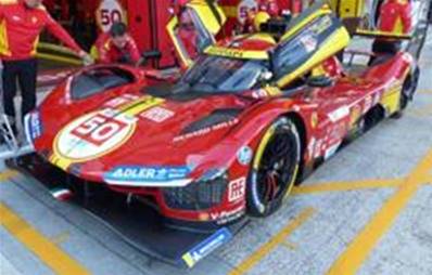 FERRARI 499P N°50 Ferrari AF Corse Vainqueur 24H Le Mans 2024 A. Fuoco - M. Molina - N. Nielsen