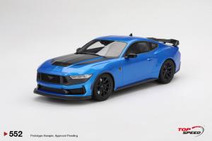 FORD Mustang Dark Horse Grabber Blue 2024 1/18