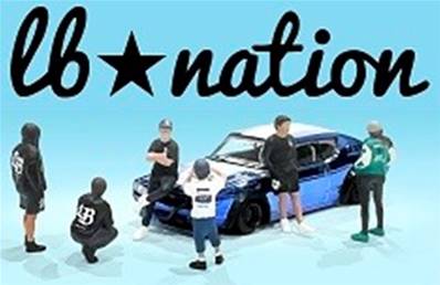 FIGURINES – The LB Nation (sous licence LBWK) 1/64