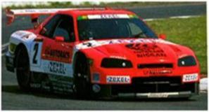 NISSAN Skyline GT-R n°2 ARTA ZEXEL GT500 JGTC 1999 A. Suzuki - M. Krumm