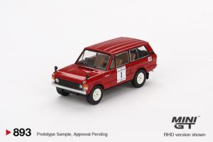 LAND ROVER Range Rover N°1 Vainqueur Rallye International Hill 1971 1/64