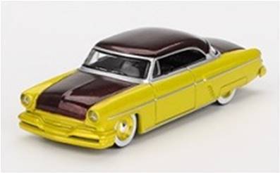 LINCOLN Capri Hot Rod Lime Yellow 1954 LHD 1/64