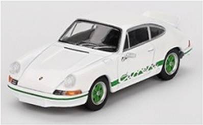 PORSCHE 911 (901) 2.7 Carrera RS Grand Prix White/Green Livery 1973 LHD 1/64